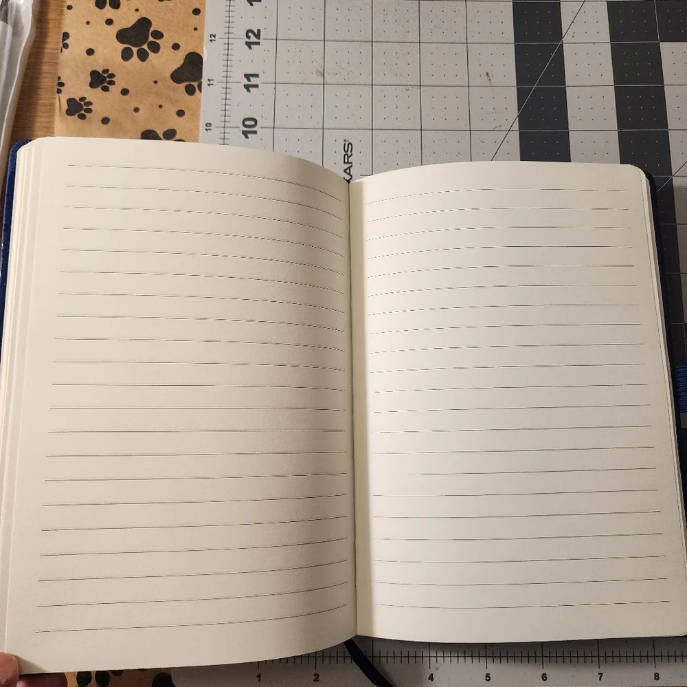 Mermaid Themed Blue Journal with Pen
